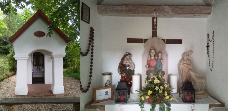 Grossansicht in neuem Fenster: Geroldshausen - Feldkapelle Egg Grossansicht in neuem Fenster: Geroldshausen - Feldkapelle Egg