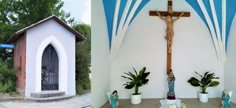 Grossansicht in neuem Fenster: Jebertshausen:  Stanglmayr-Kapelle Grossansicht in neuem Fenster: Jebertshausen:  Stanglmayr-Kapelle