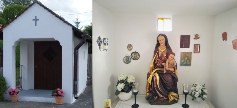 Grossansicht in neuem Fenster: Jebertshausen - Huberhof-Kapelle Grossansicht in neuem Fenster: Jebertshausen - Huberhof-Kapelle