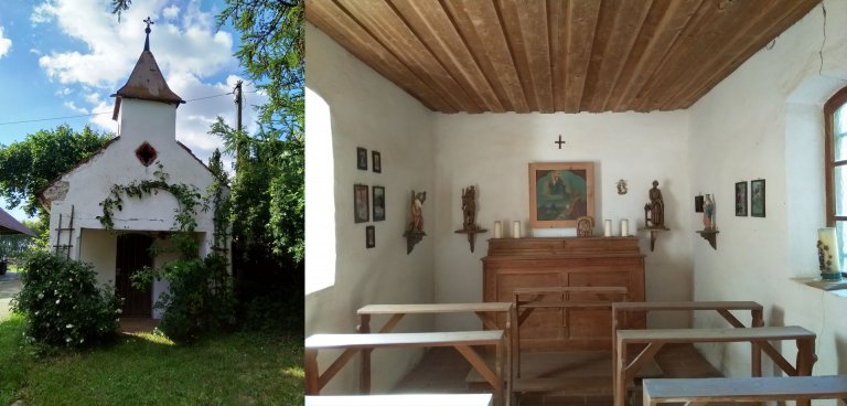 Grossansicht in neuem Fenster: Niederlauterbach:  Hofkapelle Grabmaier Stadelhof Grossansicht in neuem Fenster: Niederlauterbach:  Hofkapelle Grabmaier Stadelhof